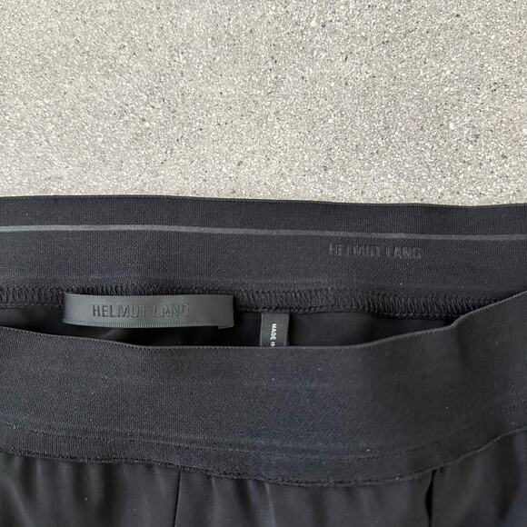 Helmut Lang Slit Legging Pants in Black - Picture 7 of 11